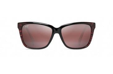 Image of Maui Jim Jacaranda Fashion  Sunglasses,Red Stripe,Maui Rose Lens R763-07C