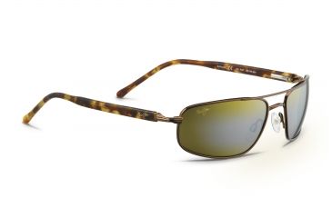 Image of Maui Jim Kahuna Sunglasses w/ Metallic Gloss Copper Frame and HCL Bronze Lenses - H162-23