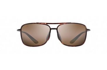 Image of Maui Jim Kaupo Gap Polarized Aviator  Sunglasses,Tortoise,HCL Bronze Lens H437-10
