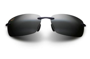 Image of Maui Jim Kumu Sunglasses, Blue Frame, Neutral Grey Lens, Polarized, 724-06