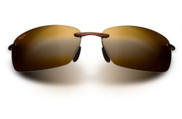 Image of Maui Jim Kumu Sunglasses, Metallic Gloss Copper Frame, HCL Bronze Lens, Polarized, H724-23