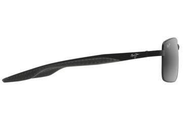 Image of Maui Jim Shoal Sunglasses, Gunmetal Black Frame, Neutral Grey Lens, Polarized, 797-2M