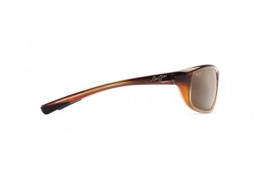 Image of Maui Jim Spartan Reef Polarized Wrap  Sunglasses,Redfish,HCL Bronze Lens H278-70