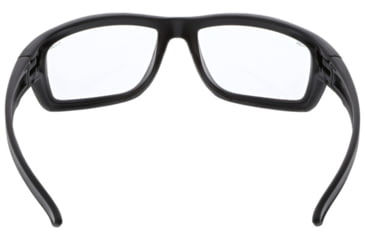 Image of MCR Safety Tier1 T124 Tactical Gear Safety Glasses, Matte Black Frame, Clear MAX6 Superior Anti-Fog Lens, One Size, T12410P