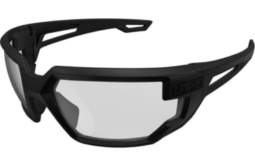 Image of Mechanix Wear Tactical Type-X Shooting Glasses, Black Frame, Clear Lens, Box, VXF-10AF-CU