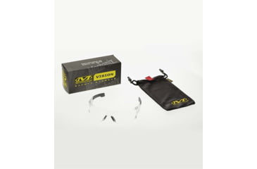 Image of Mechanix Wear Type-N Safety Glasses, Black Frame with Clear Lens VNS-10AA-PU