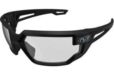 Image of Mechanix Wear Type-X Safety Glasses, Anti-Scratch Black Frame, Black Lens, One Size, VXF-10AF-PU