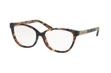 Image of Michael Kors ADELAIDE III MK4029 Progressive Prescription Eyeglasses 3068-51 - Turquoise Tortoise Frame