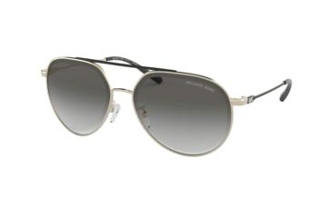 Image of Michael Kors ANTIGUA MK1041 Bifocal Prescription Sunglasses, 60mm, Shiny Pale Gold, MK1041-101411-60-BI