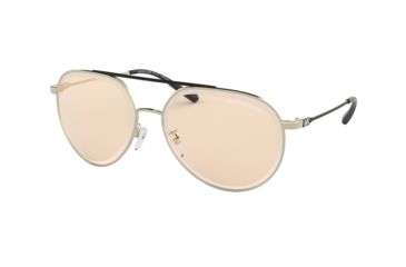 Image of Michael Kors ANTIGUA MK1041 Bifocal Prescription Sunglasses, 60mm, Shiny Pale Gold, MK1041-101473-60-BI