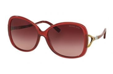 Image of Michael Kors BORA BORA MK2010B Progressive Prescription Sunglasses MK2010B-30428H-60 - Lens Diameter 60 mm, Frame Color Milky Burgundy