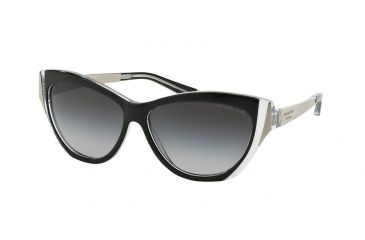 Image of Michael Kors CANEEL MK2005 Single Vision Prescription Sunglasses MK2005-303311-57 - Lens Diameter 57 mm, Frame Color Black Crystal