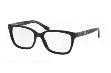 Image of Michael Kors FOZ MK8008 Single Vision Prescription Eyeglasses 3005-52 - Black Frame