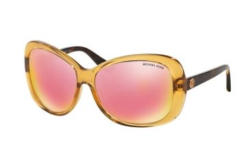 Image of Michael Kors HANALEI BAY MK6018 Single Vision Prescription Sunglasses MK6018-30514Z-60 - Lens Diameter 60 mm, Frame Color Glossy Brown Tortoise
