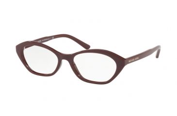 Image of Michael Kors MINORCA MK4052 Single Vision Prescription Eyeglasses, 52mm, Merlot, MK4052-3325-52-SV