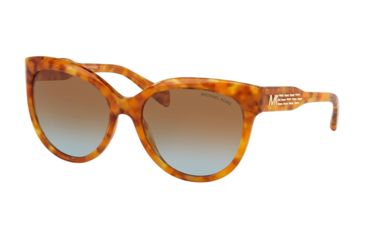 Image of Michael Kors MK2083F Bifocal Prescription Sunglasses MK2083F-33395D-57 - Lens Diameter 57 mm, Frame Color Amber Tort