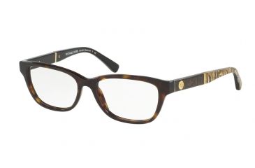 Image of Michael Kors MK4031F Bifocal Prescription Eyeglasses 3180-51 - Dk Tortoise Frame