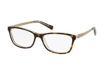 Image of Michael Kors NEVIS F MK4017F Bifocal Prescription Eyeglasses 3034-55 - Tortoise / Crystal Frame