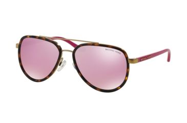 Image of Michael Kors PLAYA NORTE MK5006 Progressive Prescription Sunglasses MK5006-10357V-57 - Lens Diameter 57 mm, Frame Color Tortoise / Gold