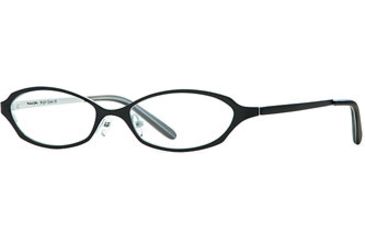 Image of Michael Stars MS Bright Eyes SEMS BRIG00 Eyeglass Frames - Domino SEMS BRIG005025 BK