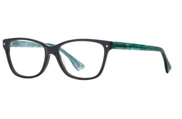 Image of Michael Stars MS Effortless SEMS EFFO00 Single Vision Prescription Eyeglasses - Blissful Black SEMS EFFO005235 BK