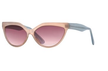 Image of Michael Stars MS Frenchie Flair SEMS FREN06 Sunglasses - Egg Shell SEMS FREN065640 TN