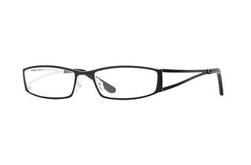 Image of Michael Stars MS Illusion SEMS ILLU00 Bifocal Prescription Eyeglasses - Domino SEMS ILLU005440 BK