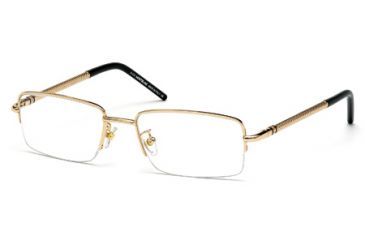 Image of Mont Blanc MB0440 Eyeglass Frames - Shiny Rose Gold Frame Color