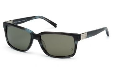 Image of Mont Blanc MB405S Sunglasses - Gray Frame Color