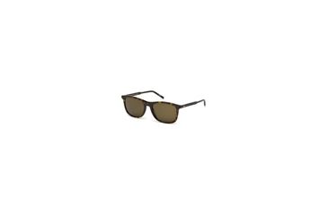 Image of Mont Blanc MB593S Sunglasses - Dark Havana Frame Color, Roviex Lens Color