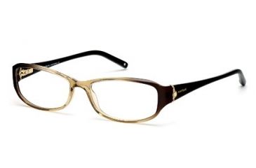 Image of Montblanc MB0393 Eyeglass Frames - Light Brown Frame Color