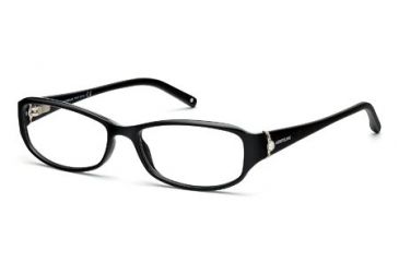 Image of Montblanc MB0393 Eyeglass Frames - Shiny Black Frame Color