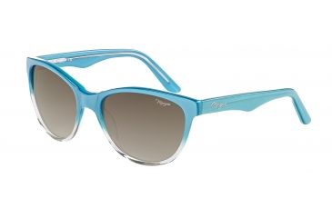 Image of Morgan 207161 Sunglasses, Teal Frame, Brown Lens-207161-6745