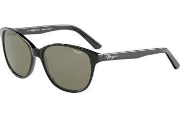 Image of Morgan 207178 Sunglasses, Black Frame, Grey Green Lens, 207178-8840