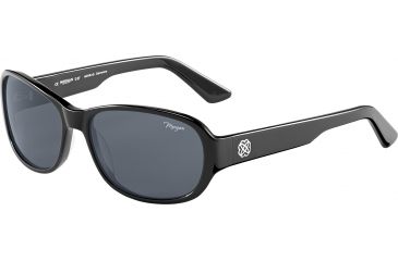 Image of Morgan 207182 Single Vision Prescription Sunglasses, Black Frame, 207182-8840SV