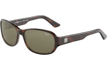 Image of Morgan 207182 Single Vision Prescription Sunglasses, Dark Brown Havana Frame, 207182-8940SV