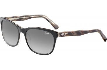 Image of Morgan 207196 Sunglasses, Black Brown Frame, Grey Gradient Lens, 207196-4357