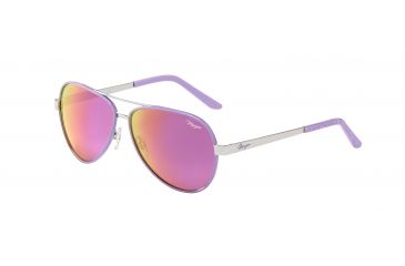 Image of Morgan 207342 Sunglasses, Violet Frame, Blue/Grey W/ Red/Violet/Gold Mirror Lens-207342-110