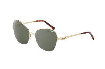 Image of Morgan 207349 Sunglasses,Gold Frame,Grey/Green Lens, 207349-6000