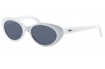 Image of Morgan No. 207137 Sunglasses - White Frame and Grey Lens 207137-6072