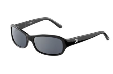 Image of Morgan No. 207149 Sunglasses - Black Frame and Grey Silver Lens 207149-8840