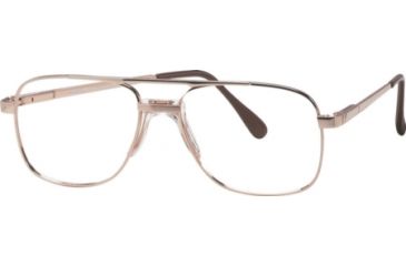 Image of National NA0108 Eyeglass Frames - Gold Frame Color
