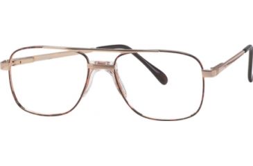 Image of National NA0108 Eyeglass Frames - Gold Frame Color