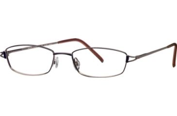 Image of National NA0144 Eyeglass Frames - Shiny Light Brown Frame Color
