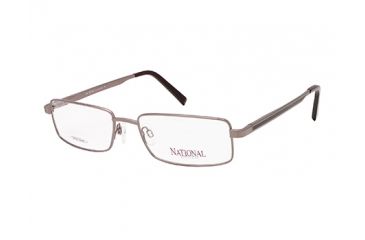 Image of National NA0316 Eyeglass Frames - Shiny Dark Brown Frame Color