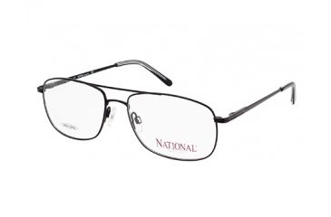 Image of National NA0320 Eyeglass Frames - Matte Black Frame Color