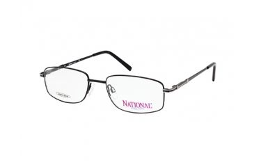 Image of National NA0325 Eyeglass Frames - Matte Black Frame Color