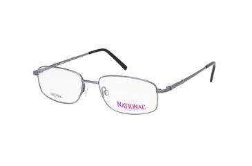 Image of National NA0325 Eyeglass Frames - Shiny Gun Metal Frame Color