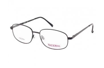 Image of National NA0328 Eyeglass Frames - Matte Black Frame Color