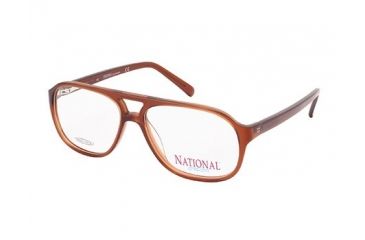 Image of National NA0329 Eyeglass Frames - Light Brown Frame Color